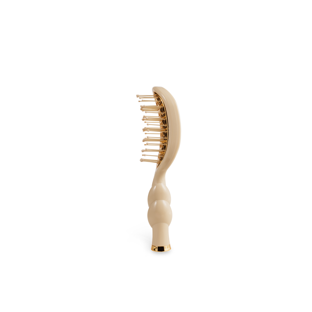 TELETIES Mini Vented Brush | Tan