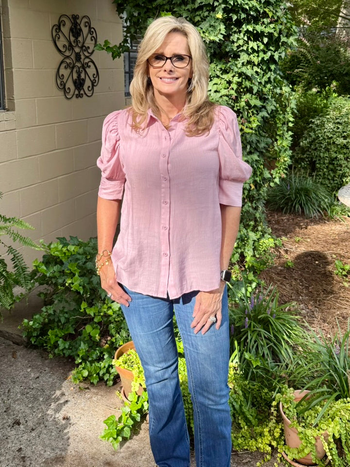 Benny Button Down Top