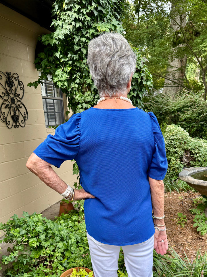 Carmen Short Sleeve Top