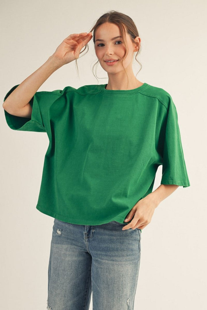 Abbie Half Sleeve Top