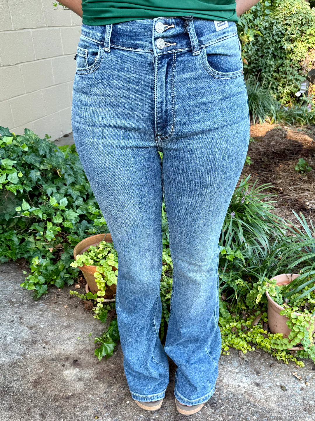 Janie High Waist Flare Jeans
