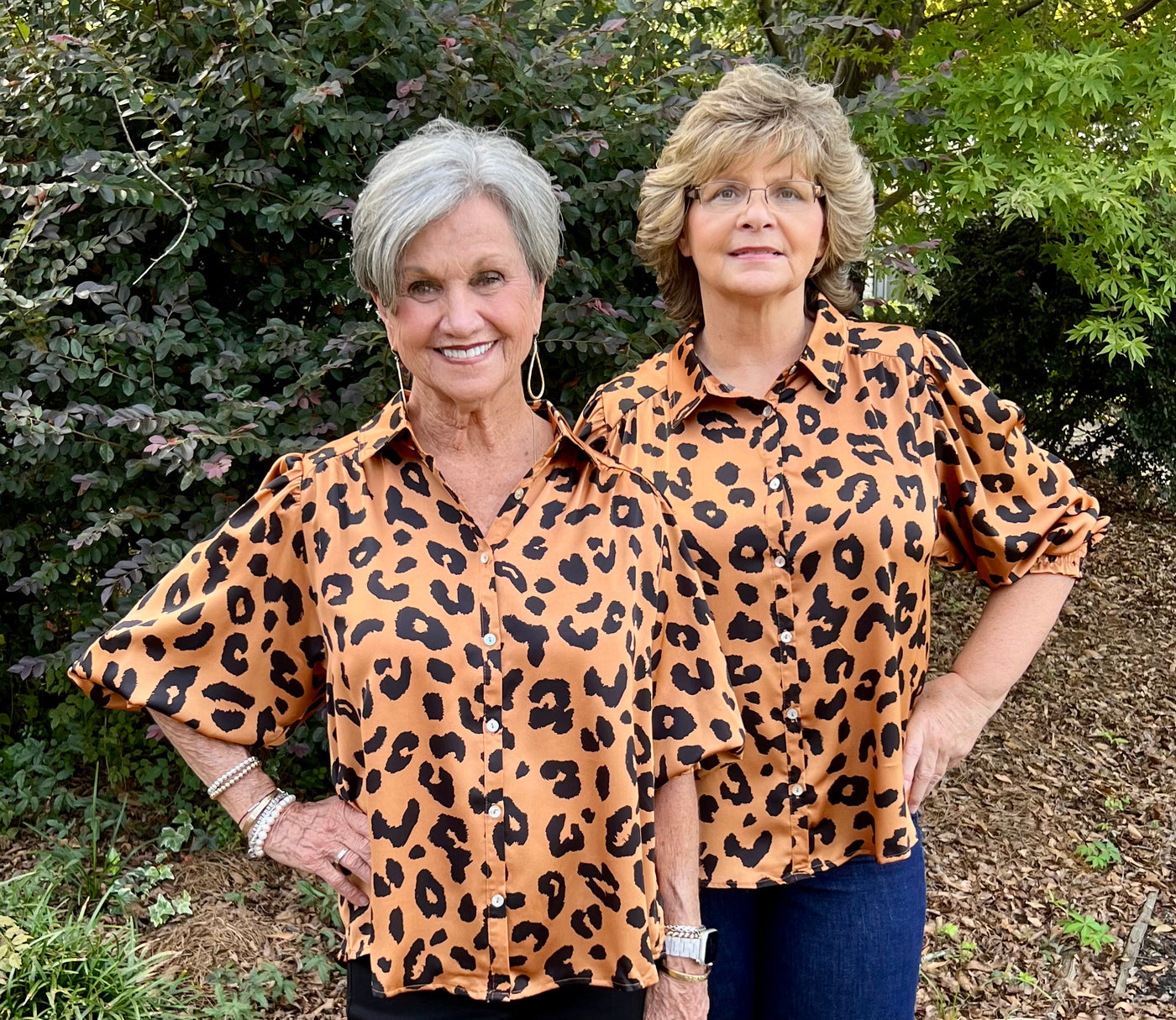 Camilla Leopard Top