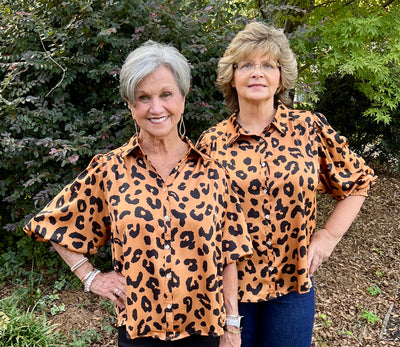 Camilla Leopard Top