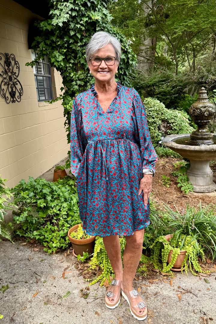 Candace Peasant Dress