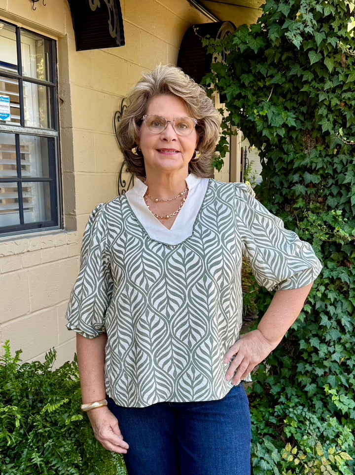 Ellis 3/4 Sleeve Top