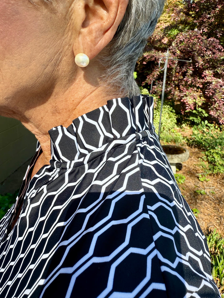 Carmen 3/4 Sleeve Top