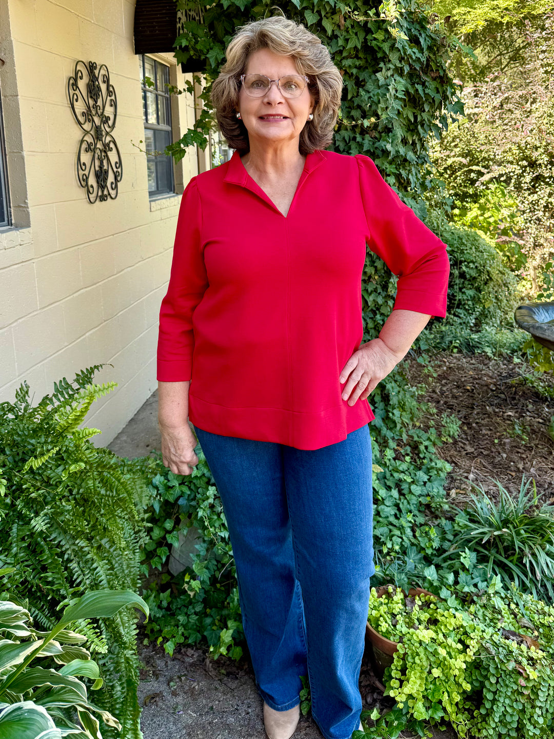 Sutton 3/4 Sleeve Top