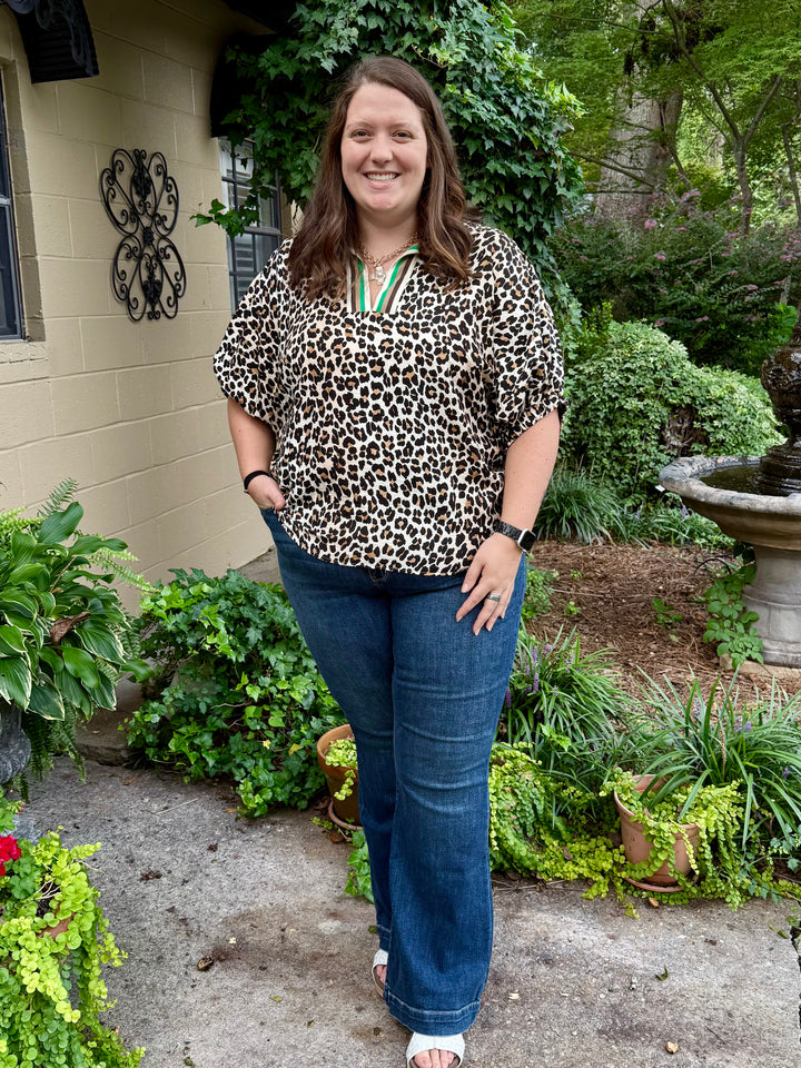 Lynn V Neck Top