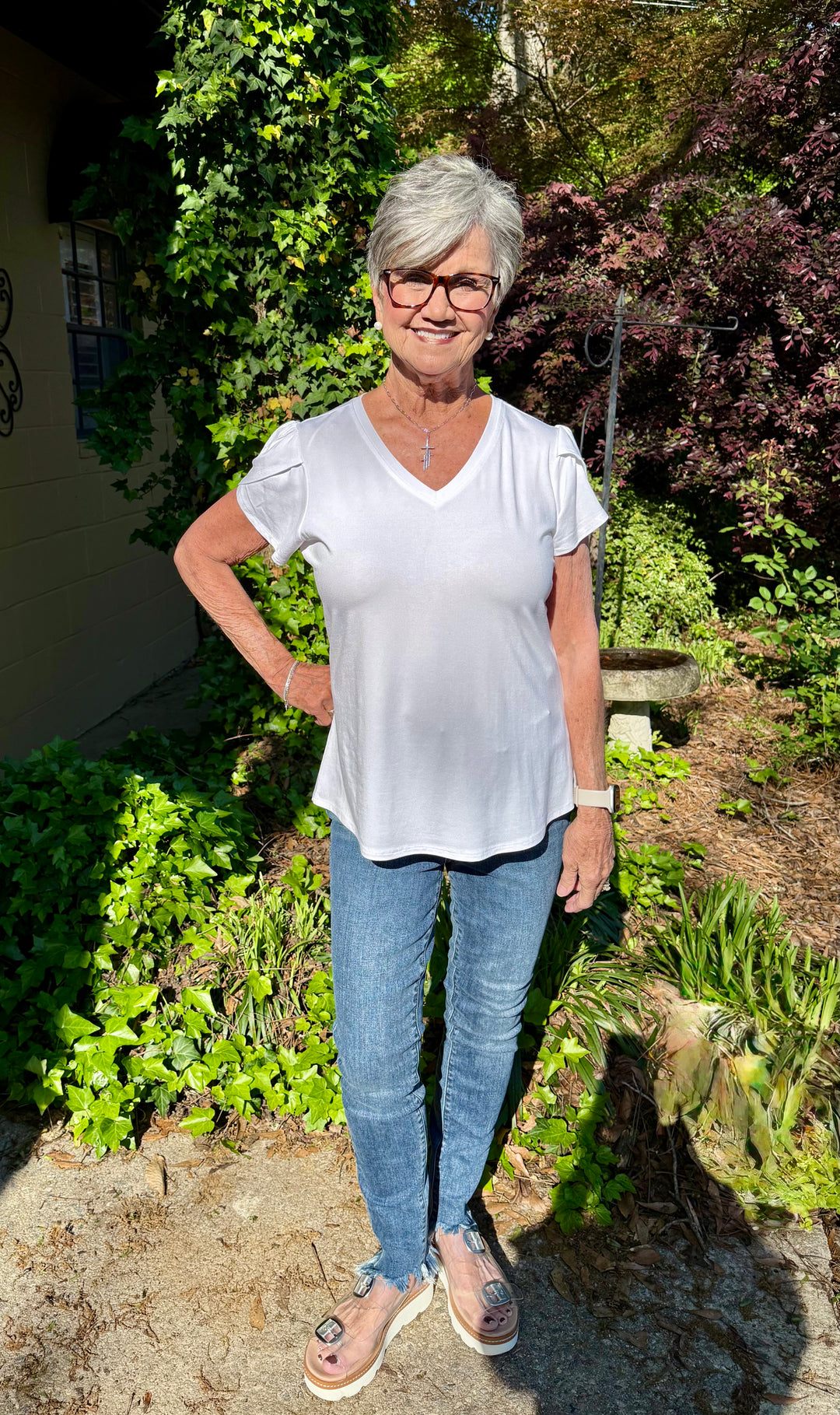 Juliana Tulip Sleeve Top