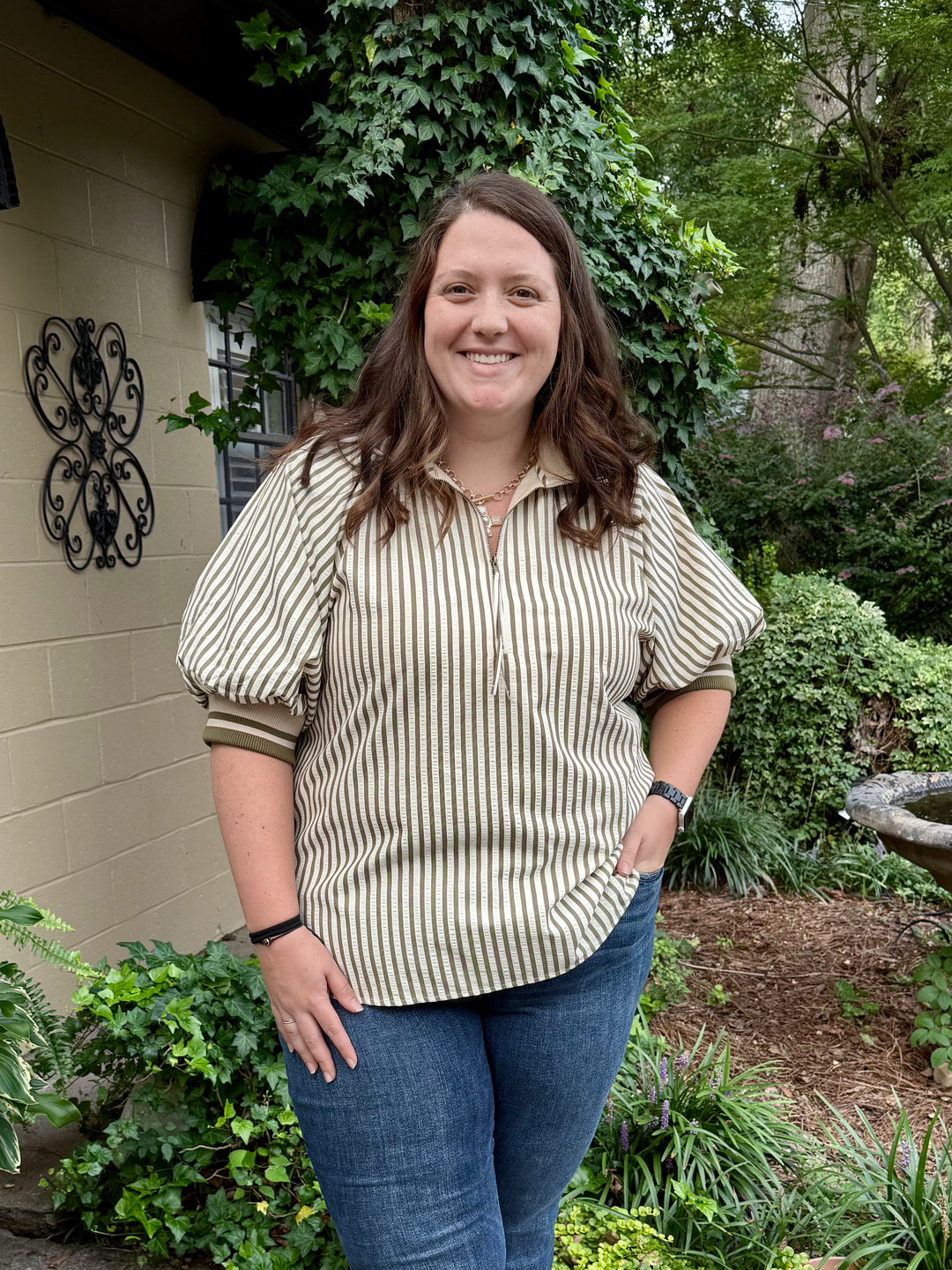 Denny Puff Sleeve Top