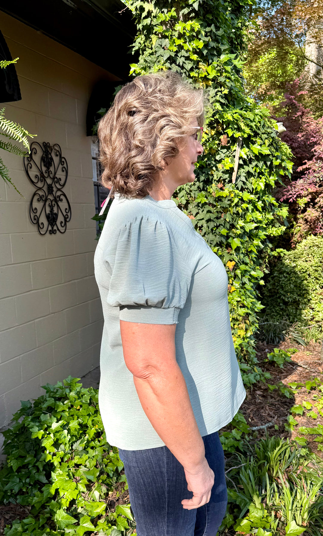 Camille V Neck Top