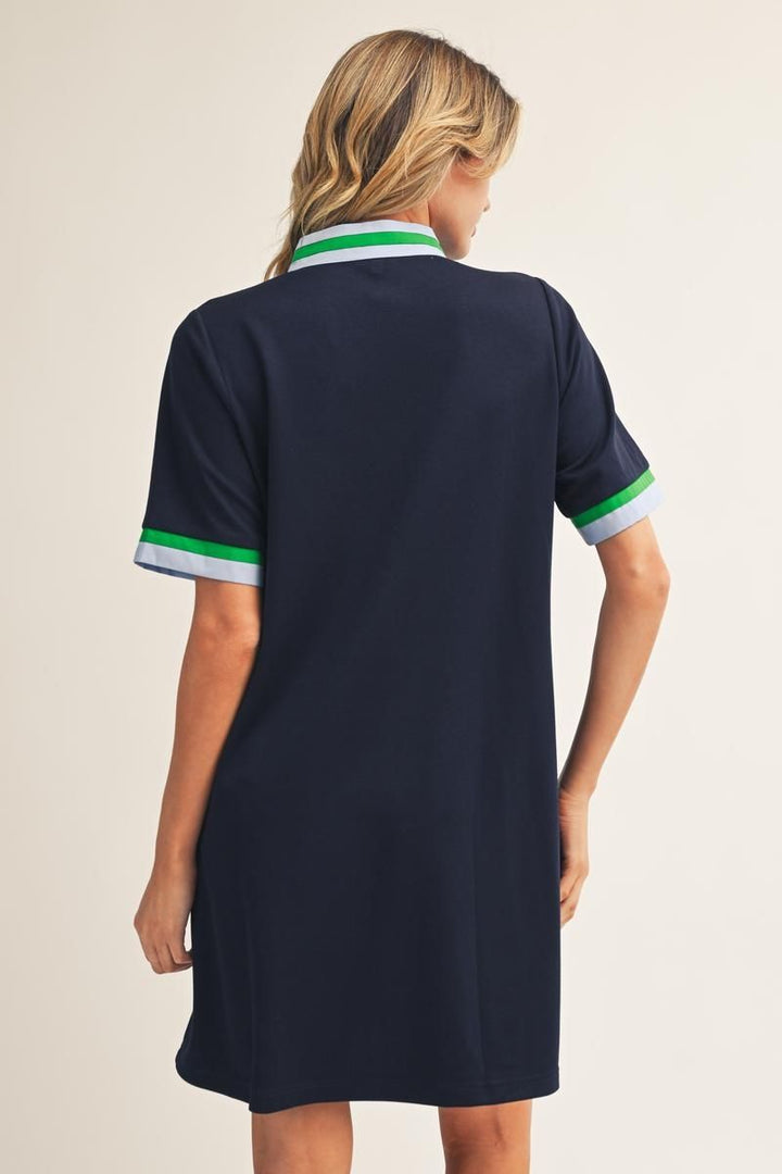 Shelly Short Sleeve Shift Dress
