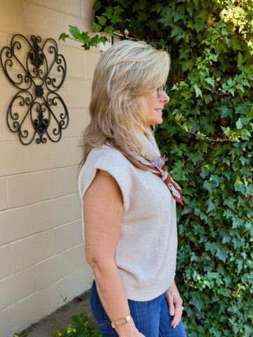 Bev Drop Shoulder Sweater Top