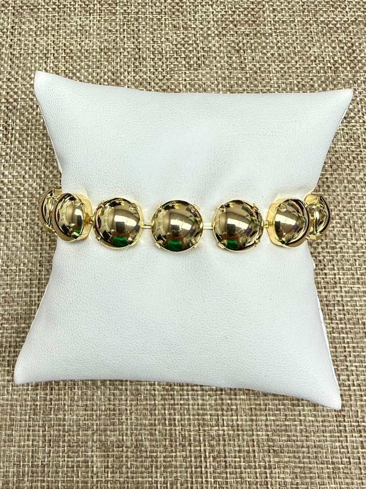 Amelia Gold Bead Bracelet