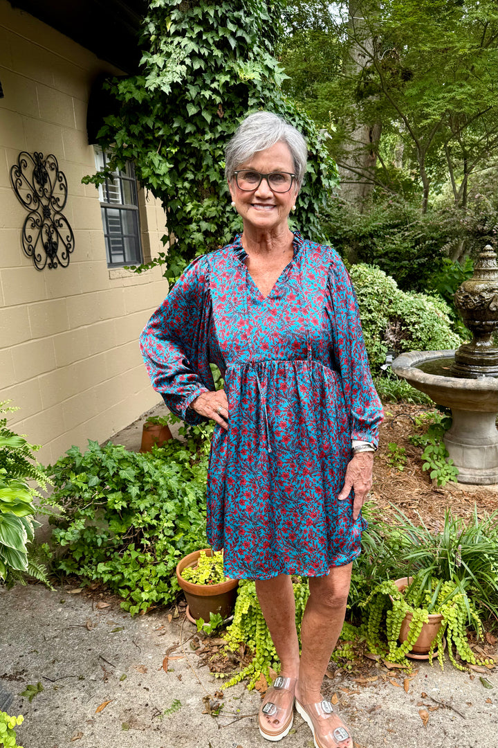Candace Peasant Dress