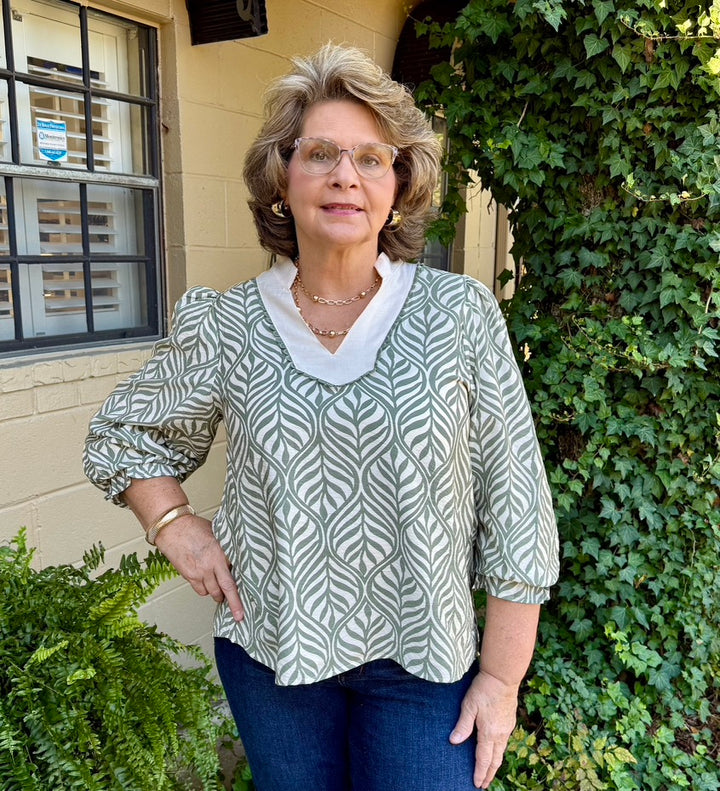 Ellis 3/4 Sleeve Top