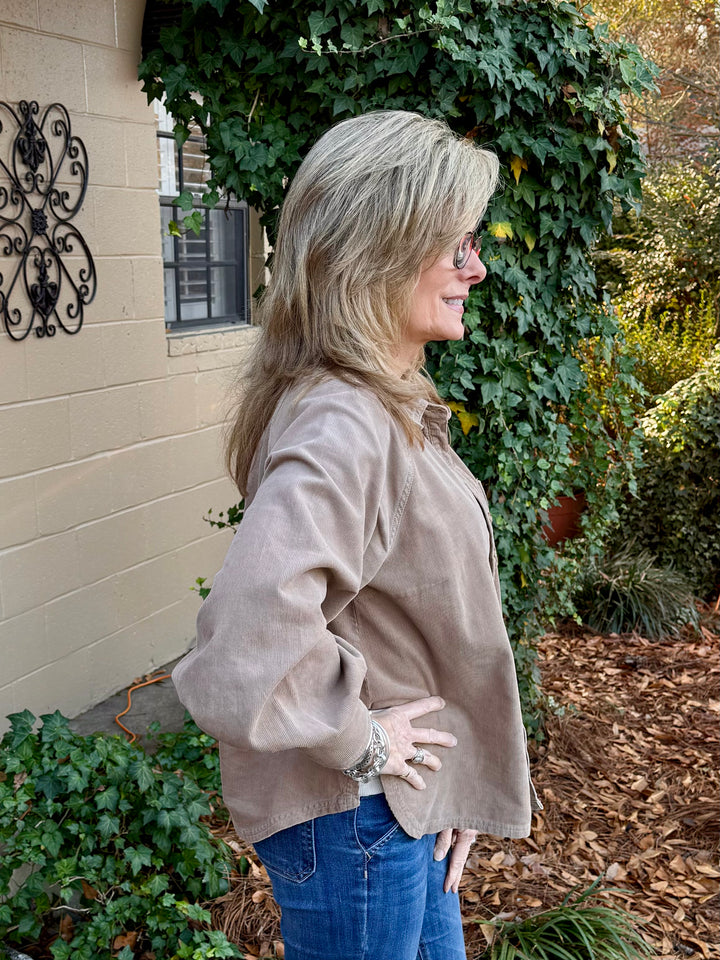 Lillian Button Down Top