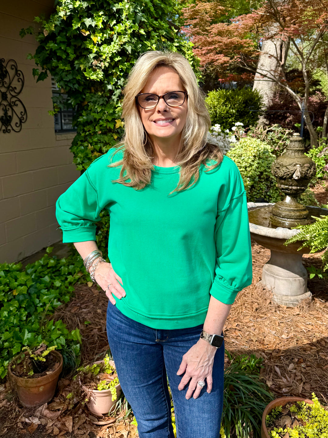 Candace 3/4 Sleeve Top
