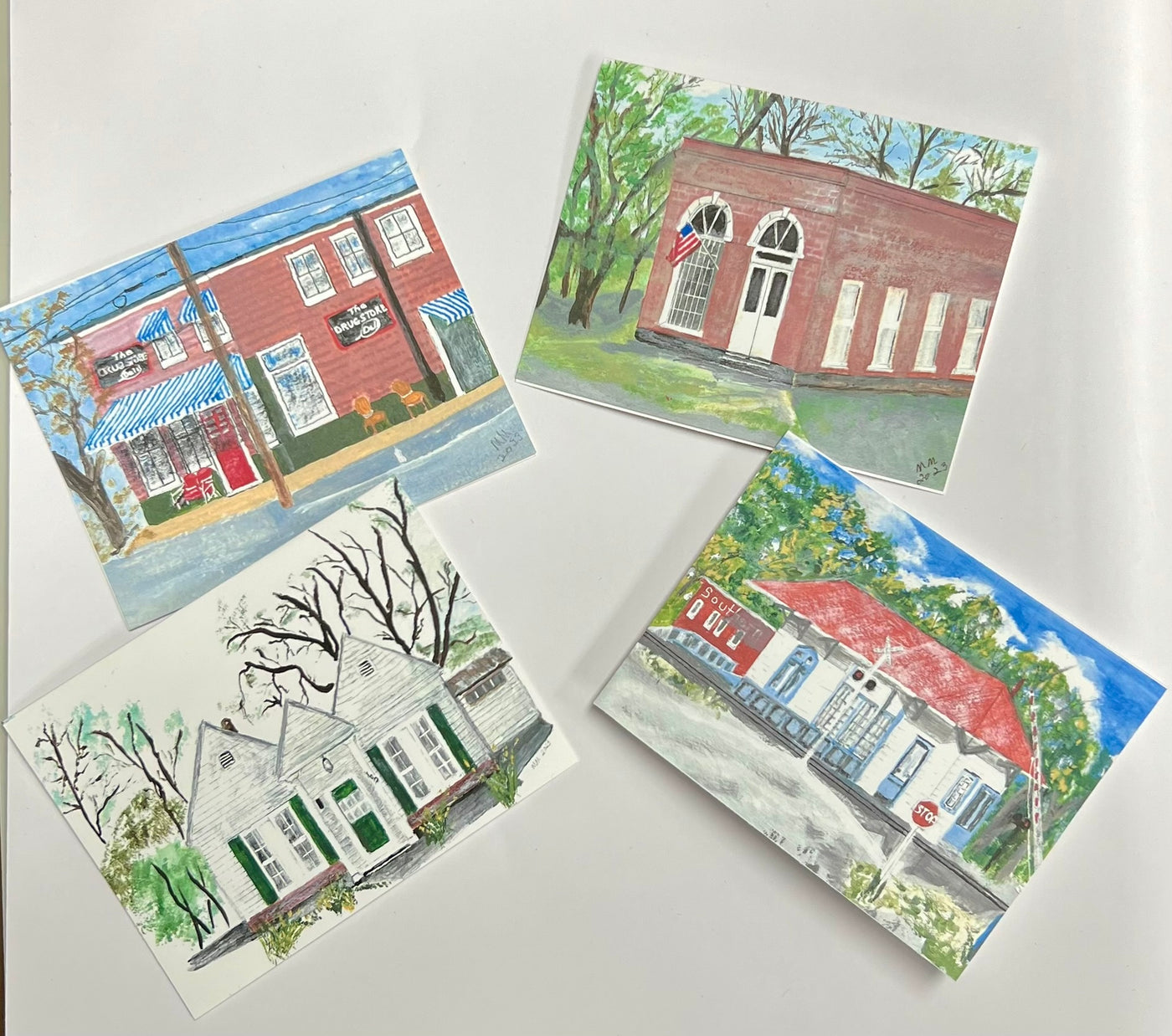 Byron Georgia Landmarks Note Cards