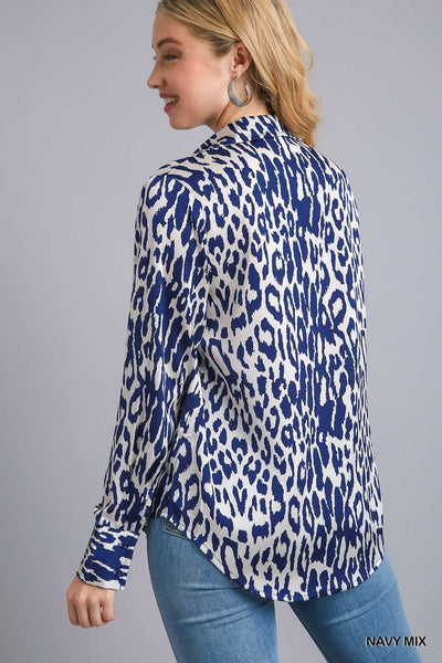 Sally Animal Print Top