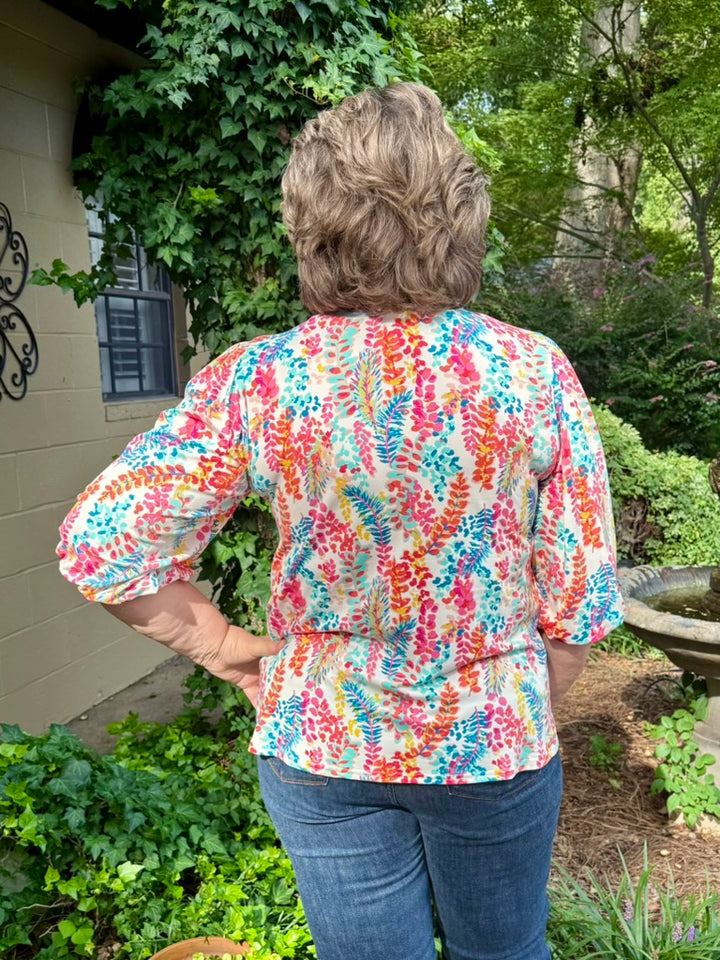 Natalie 3/4 Sleeve Top