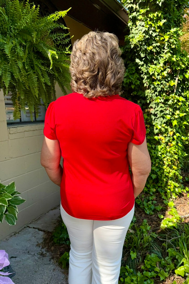 Juliana Tulip Sleeve Top