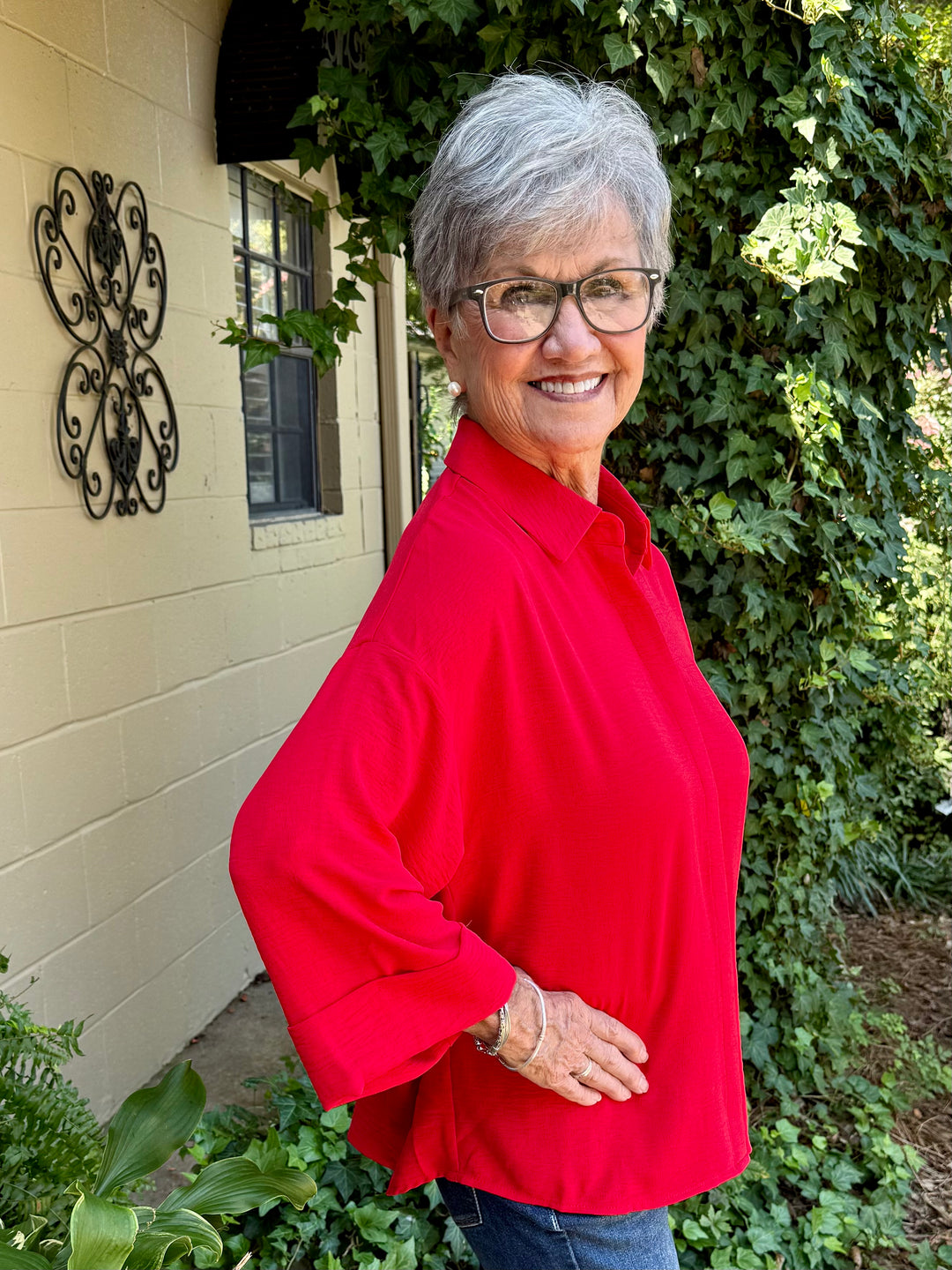 Leah 3/4 Sleeve Top