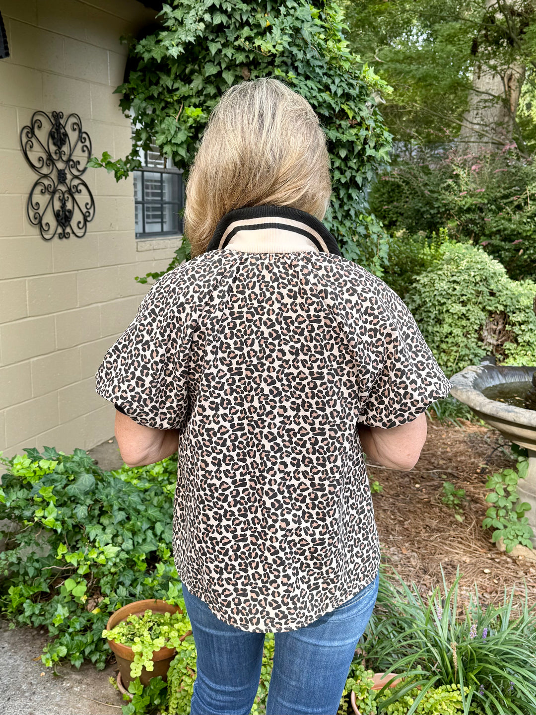 Amelia Animal Print Top