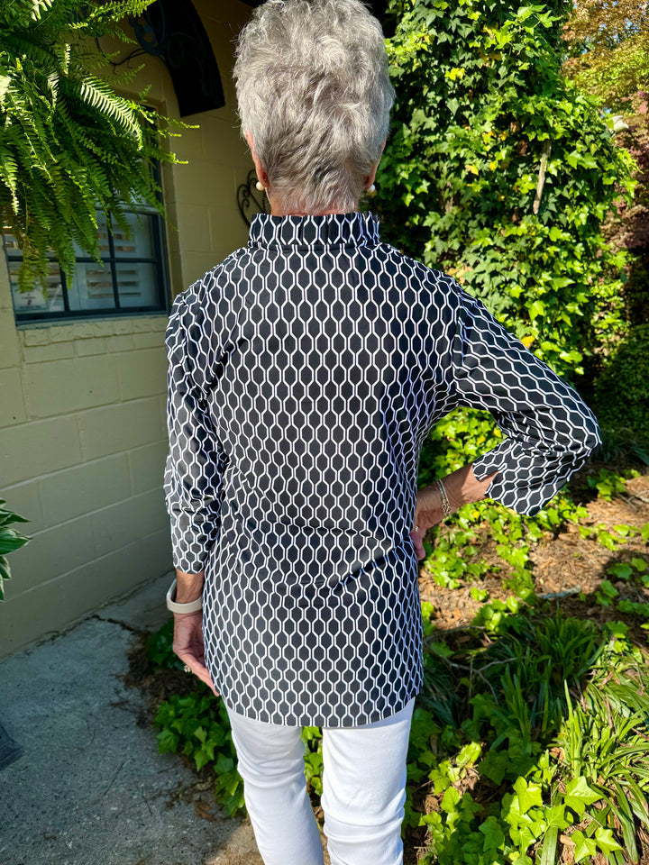 Carmen 3/4 Sleeve Top