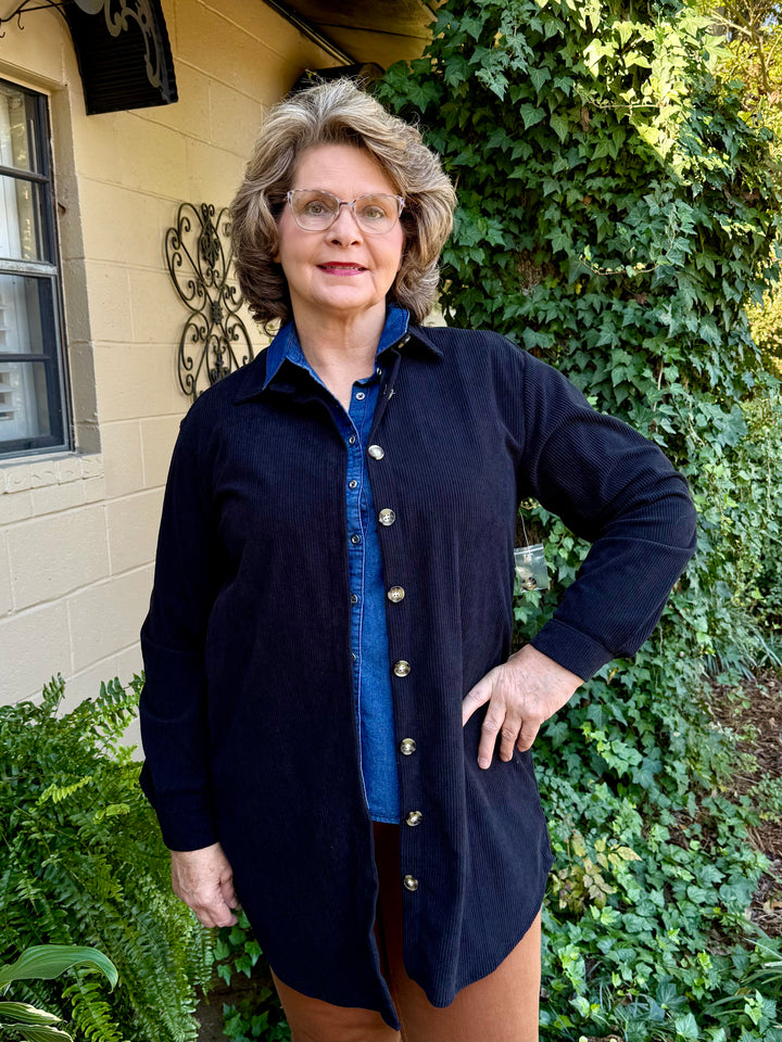 Gina Corduroy Shacket