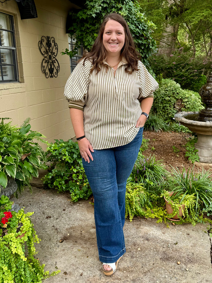 Denny Puff Sleeve Top