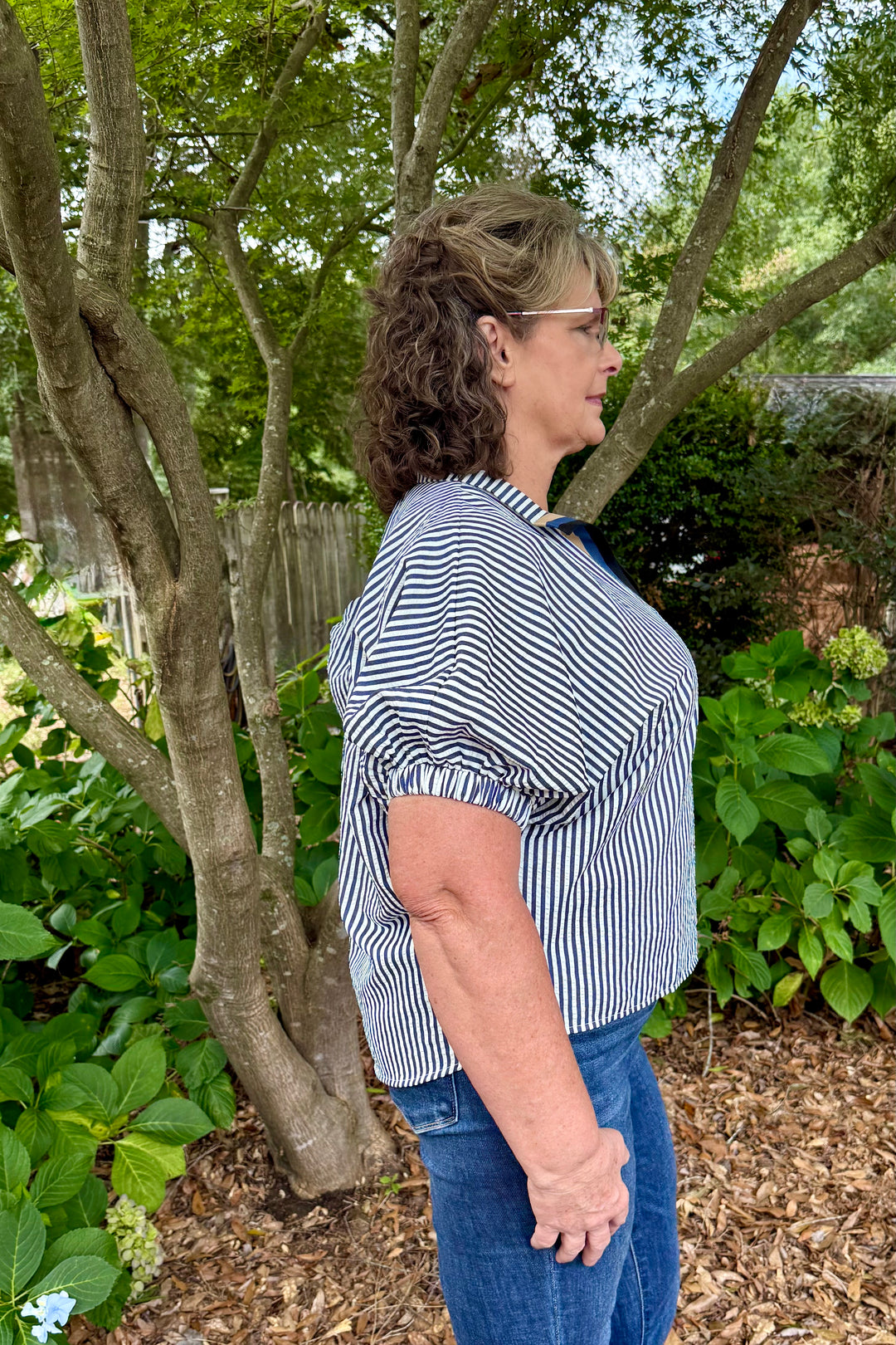 Kat Stripe Top