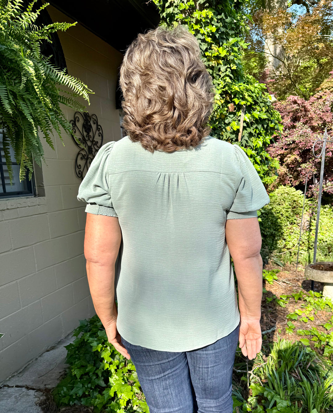 Camille V Neck Top