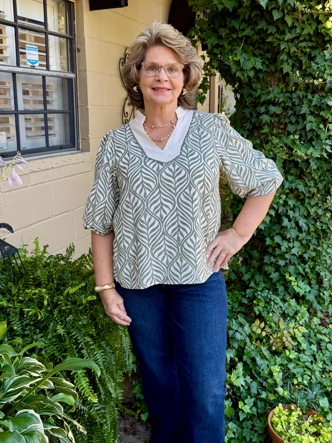 Ellis 3/4 Sleeve Top