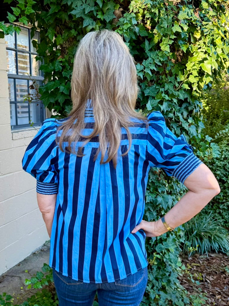 Sally Short Puff Sleeve Top