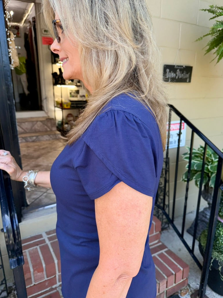 Juliana Tulip Sleeve Top
