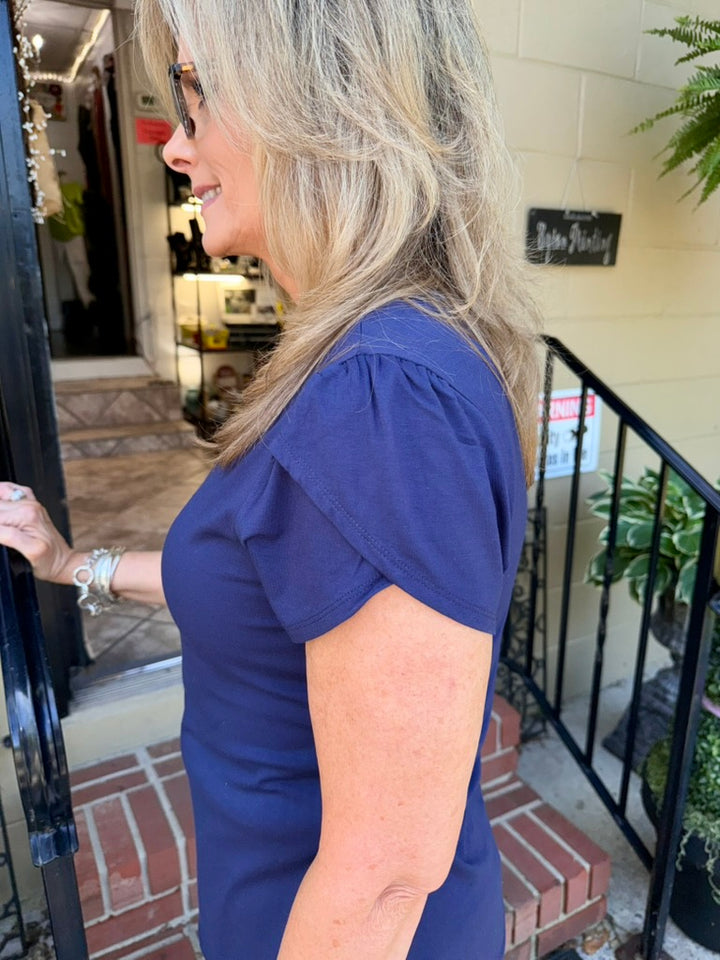 Juliana Tulip Sleeve Top