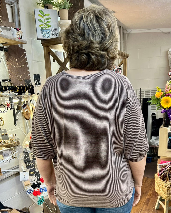 Susie V Neck Top