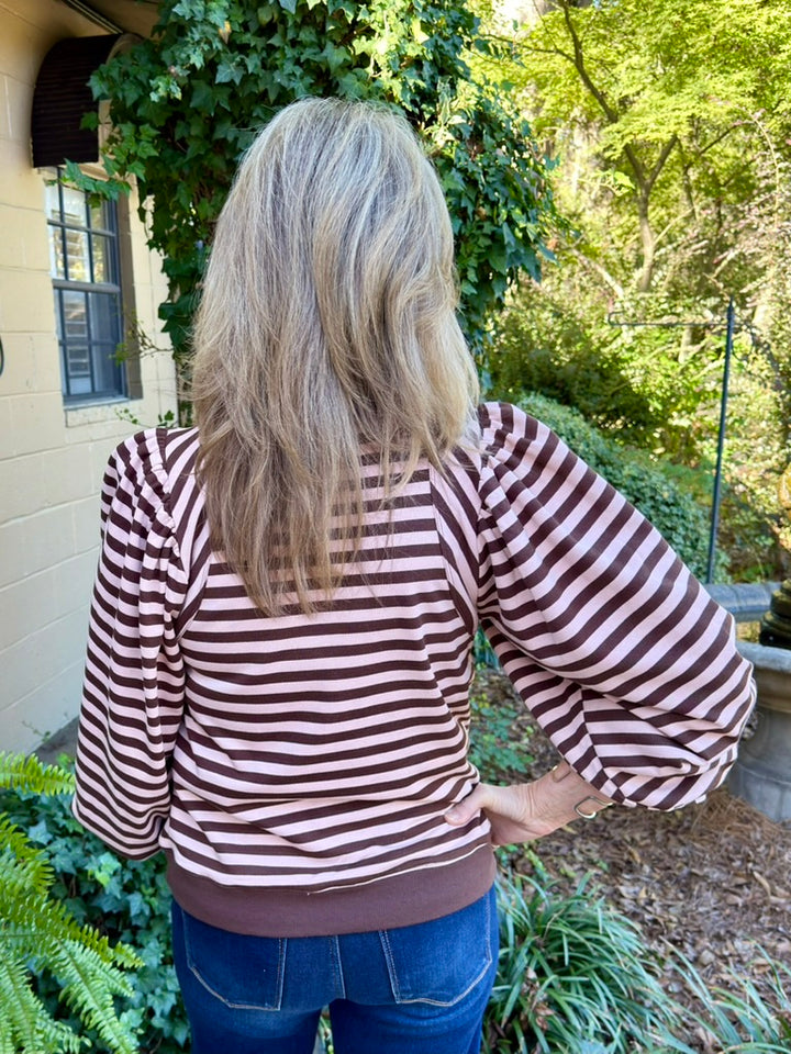 Rae Long Puff Sleeve Top