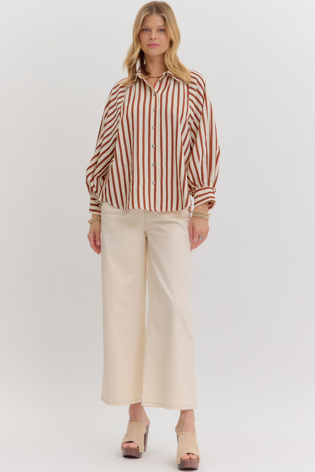 Kayla Stripe Top