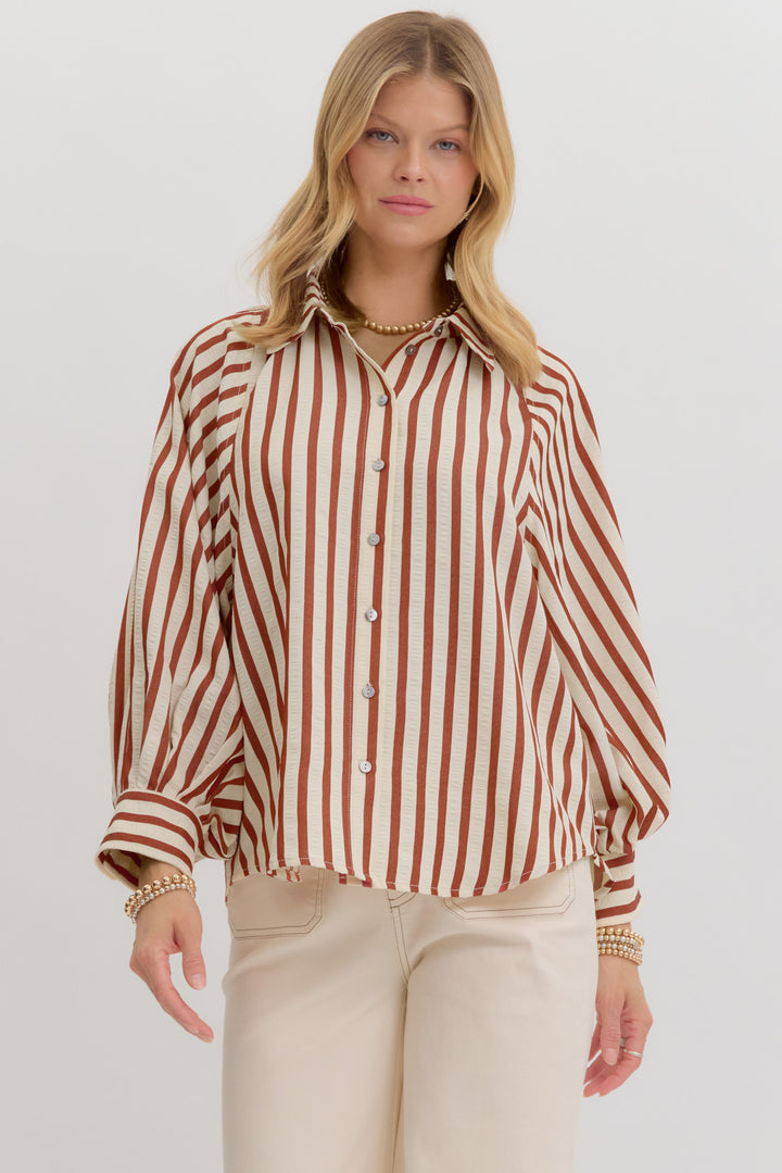 Kayla Stripe Top