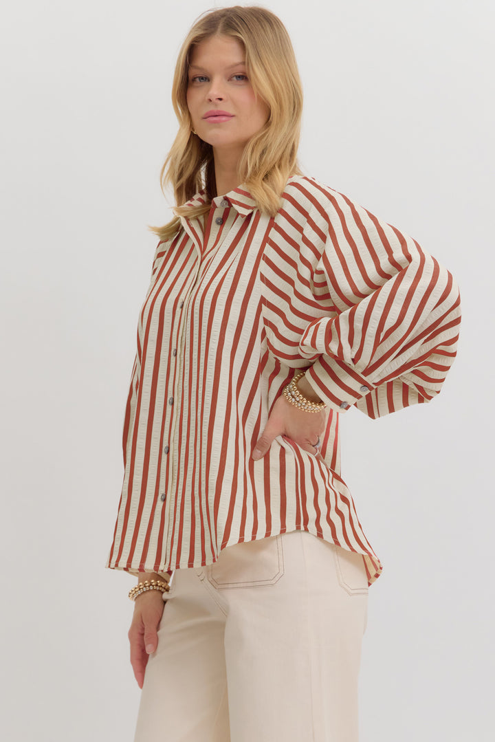 Kayla Stripe Top
