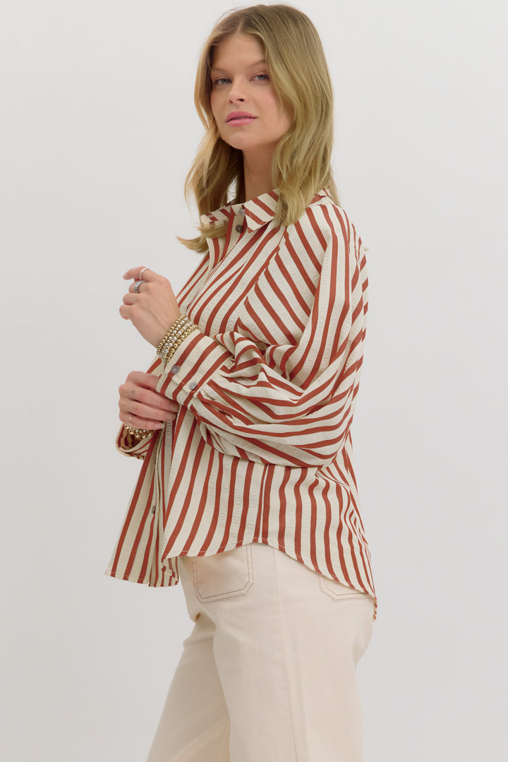 Kayla Stripe Top