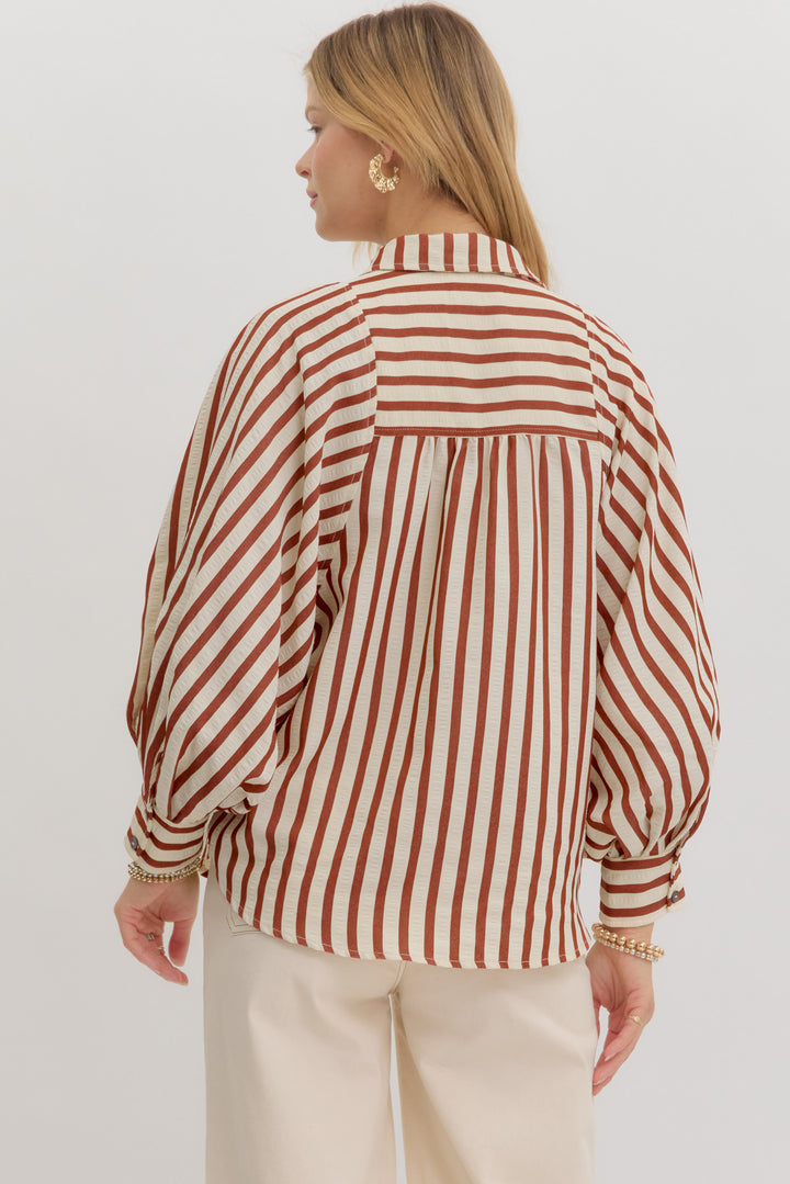 Kayla Stripe Top