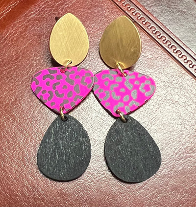 Harmony Wooden Earrings