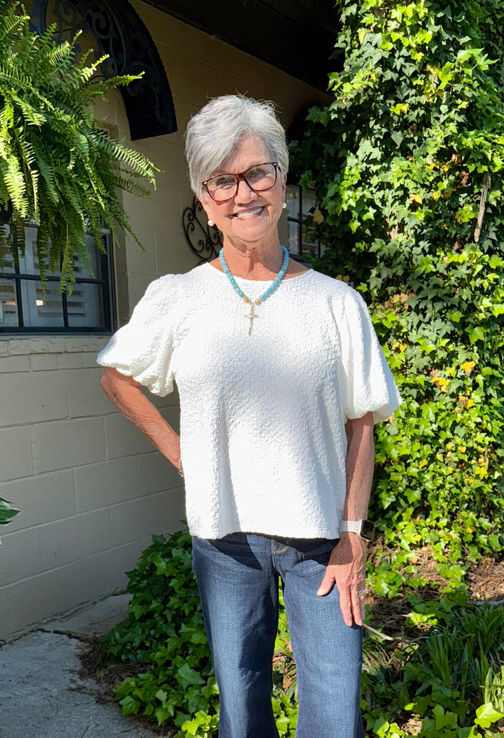Claire Short Sleeve Top