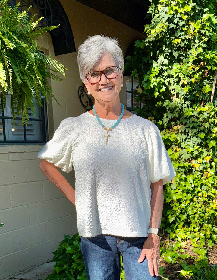 Claire Short Sleeve Top