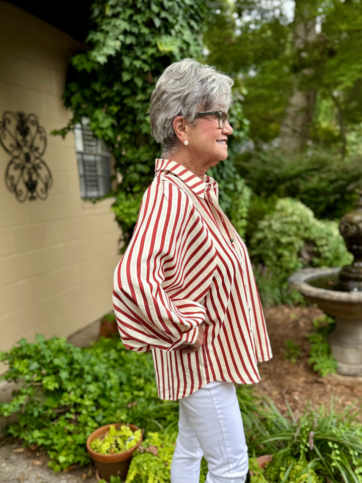 Kayla Stripe Top