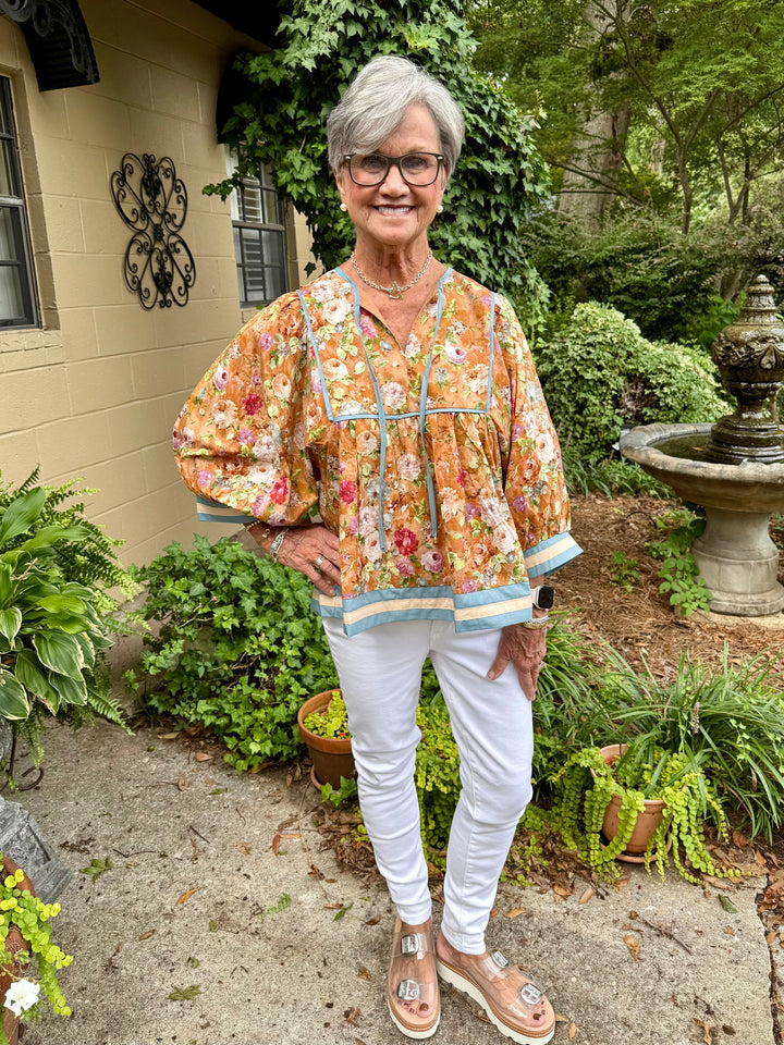 Ellis Floral Top