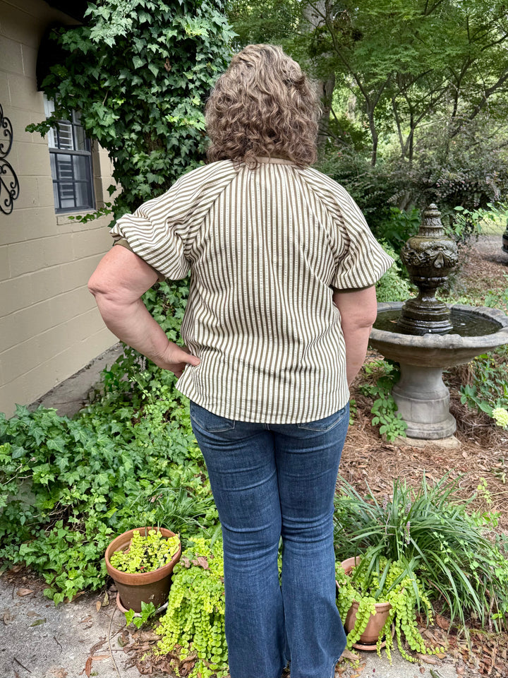 Denny Puff Sleeve Top